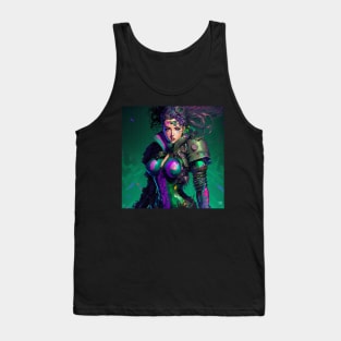 Manga Warrior Tank Top